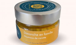 YOUNAU – Histoires de tartinades - Tartinade apéritive : Dimanche en famille - Houmous de carotte aux épices