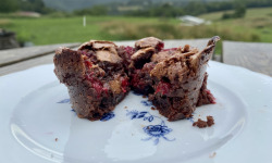Ferme Sinsac - Fondant au chocolat et framboises du jardin (4 x 65 grs)