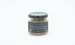 Venandi Sauvage par Nature - Rillette de viande de Boeuf Wagyu et cerf 100% français - 12x150g