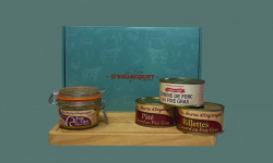 La ferme d'Enjacquet - Coffret Foie Gras & Charcuteries Fermières - Le goût authentique du Gers x 20