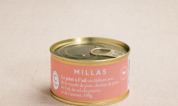 Maison Millas - Pâté à l'ail rose de Lautrec - Conserve 150g