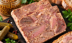 La Ferme du Chaudron - Terrine jambonneau à la moutarde bio 250g