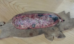 Ferme de Montchervet - Cervelas Truffé 3% Pistaché 4%, 550g