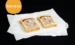 Nemrod - Pâté en croûte de sanglier chorizo et fêta - 2 tranches (360g)