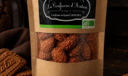La confiserie d’antan 100% bio - Amandes caramélisées aux spéculoos - 135 gr