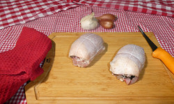 Ferme Guillaumont - Paupiettes de poulet farcies aux trompettes de la mort x4