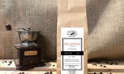 Cafés Factorerie - Café Colombie Décaféiné à l'eau sans solvant MOULU - 500g