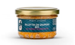 Atelier d'Angresse – Fumoir Artisanal - Rillettes de saumon Bio au Piment d'Espelette