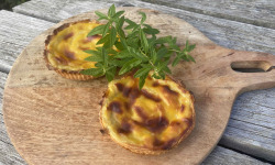 Ferme Sinsac - Flan maison à la verveine lot de 2 tartelettes individuelles