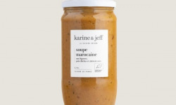 Karine & Jeff - Soupe Marocaine - aux légumes, pois chiches et abricots secs 78cl