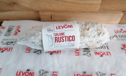 Saveurs Italiennes - Saucisson Rustico au poivre blanc - 230G