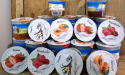 La Ferme de Labergement - Lot de 24 fromages blanc sur lit de fruits