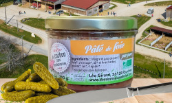 Dessine moi une brebis - Pâté de foie en verrine 200g