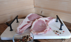 Ferme Cazalé - [Précommande] Côtes filet de porc noir Gascon 390g