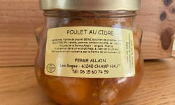 Ferme ALLAIN - Poulet au cidre 800g