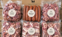 La Ferme du Treboues - [Précommande] Colis Couscous de Brebis – 3 kg – Viande à mijoter & Merguez
