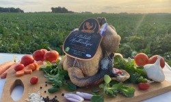 Les Volailles Loyer - Pintades Fermières Authentiques par 4 (colis de 6,80 kgs) PAC - Entre 1,6 kgs et 1,8 kgs 