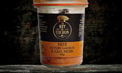 Lou Rey du Cochon - Pâté de porc laineux à l'ail noir 180g