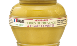 Domaine des Terres Rouges - Moutarde aux Herbes de Provence et aux Figues confites 200g