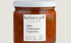 Karine & Jeff - Tajine d'aubergines et poivrons 500g