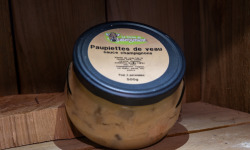 La Ferme de Labergement - Paupiettes de veaux sauce aux champignons 500 g