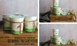 Ferme Chambon - Panier Yaourts au lait cru de vache saveur Vanille x12