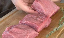 Venandi Sauvage par Nature - Pavés de sanglier sauvage français frais (2 x 150 g) – Idéals barbecue & plancha