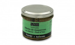 BEILLEVAIRE - tartinable. Rillette de maquereau au chèvre- pont d'Yeu