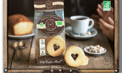 P'tit Bout d'Alsace - Sablés Alsaciens Bio Linzer - 500 g (VRAC)