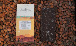 Acaoyer - Tablette de chocolat Noir 70% / Fleur de sel de Guérande-  Madagascar