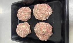 La Ferme du Chaudron - Boulettes épice de porc bio 480g (4 pièces)