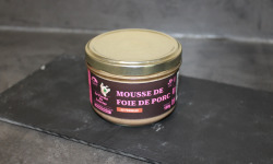 La Ferme du Louvier - Mousse de foie de porc au pommeau 180 g de porc élevé en plein air