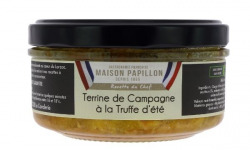Maison PAPILLON - Artisan depuis 1955 - Terrine de Campagne à la Truffe d'été 130g