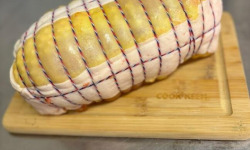 Ferme de Pleinefage - Rôti de Chapon au Foie gras de Canard - 500gr sous vide