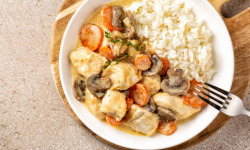 La Ferme de Franck et Blandine - Blanquette de veau de lait bio - Recette du Chef Etoilé Valentin LOISON