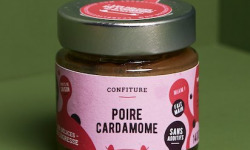 Les Délices de l’Ogresse - Confiture Extra Bio Poire Cardamome