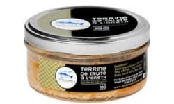 Pisciculture des eaux de l'Inval - Terrine de Truite à l'Aneth - 130 gr