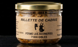 Ferme les Avoineries - Rillette de chevreau nature 180g