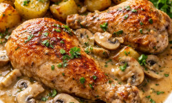 Boucherie Lefeuvre - Cuisse de poulet sauce champignon