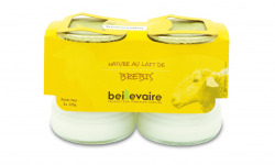 BEILLEVAIRE - Yaourt Nature au lait de brebis x 2