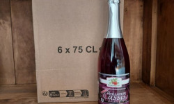Le Domaine du Framboisier - Pétillant de Cassis sans alcool (6x75cl)