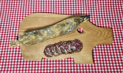 Charcuterie Mannei - Saucisson sec Fermier de Porc Noir (entier) - Sans Nitrites -