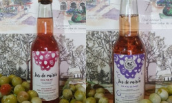 Cave Creuzet - Les Caves aux Caux - Assortiment Jus de raisin 33cL Nature et Pétillant - sans alcool - Lot de 12