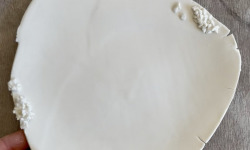 Atelier Eva Dejeanty - Assiette Minéral White