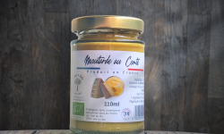 Elevage de Cochons en Forêt et Produits du Terroir Jurassien - Moutarde au Comté - 110ml