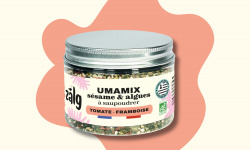 Zalg - UMAMIX : sésame & algues à saupoudrer - Tomate & Framboise 50g