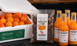 Gobert, l'abricot de 4 générations - [Précommande] 6 kg d'abricots, abricots mi séchés 200g, 4 nectars d'abricot 25clricot 1 litre