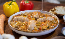 Maison Micouleau - Saucisse de Toulouse aux légumes d'été bocal 765g