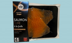 La Paysanne des Mers - Saumon fumé à la ficelle - 4 tranches-120g