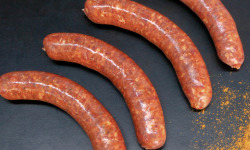 Nemrod - Saucisses de Sanglier au Curry de Madras (Par 4) (130g/pièce - 520g/colis)